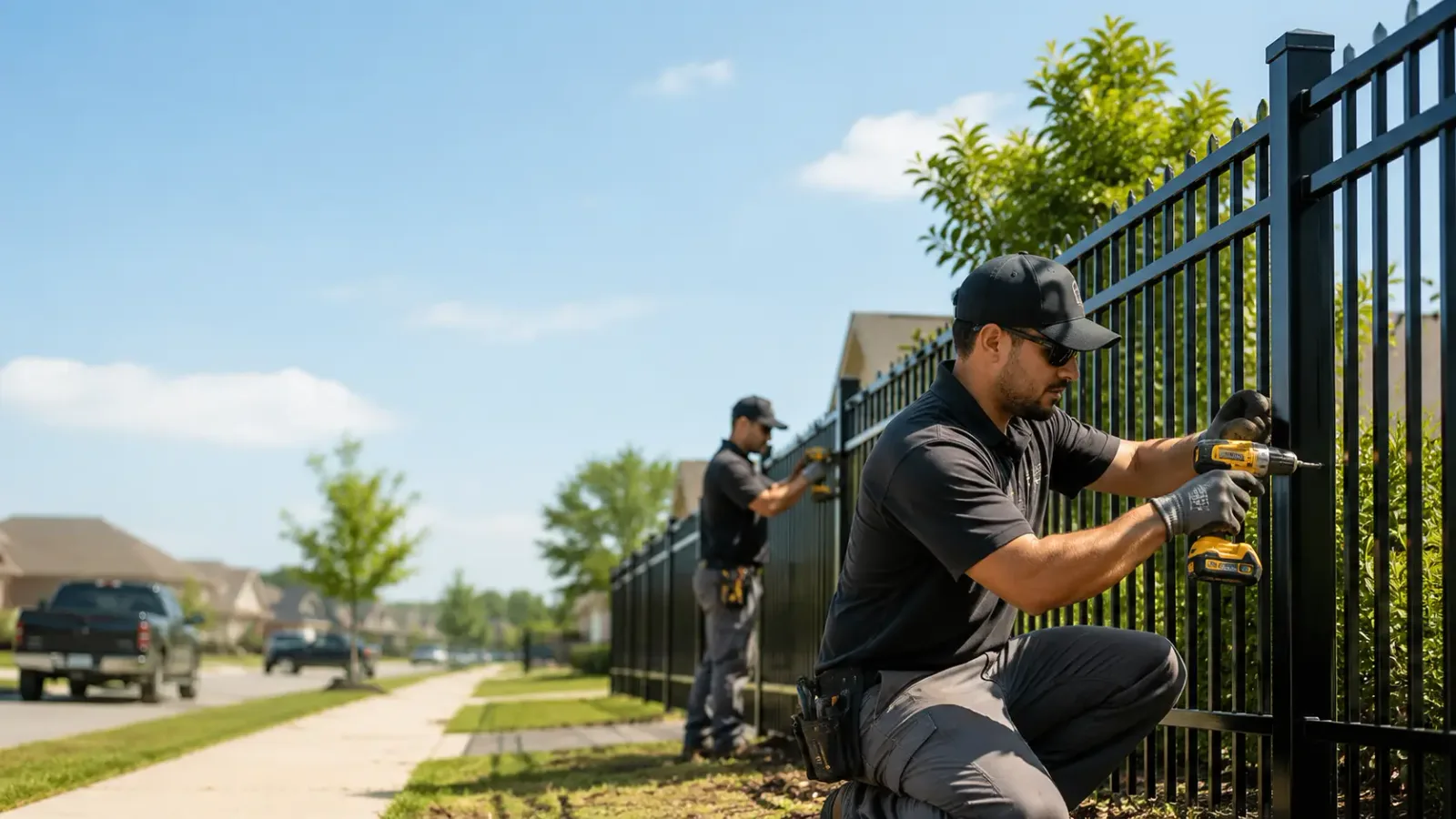 Metal Fence Installation in Hackettstown, NJ